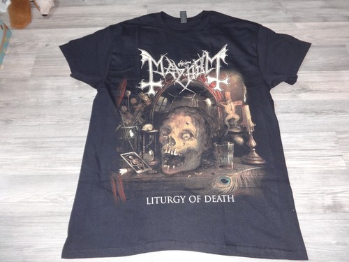 Mayhem shirt black - black, metal