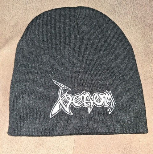 Venom beanie gesticktes logo - venom,