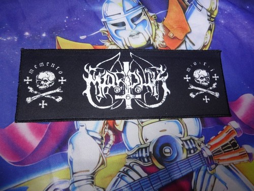 Marduk patch back strip black - back,