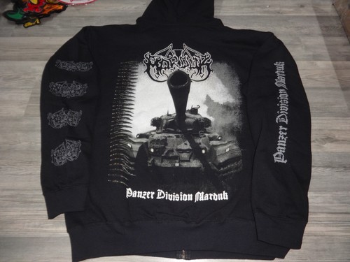 Marduk zipper hoodie ltd - marduk,