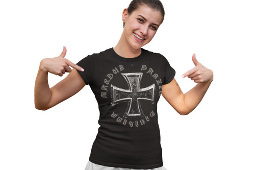Marduk shirt iron cross - iron,